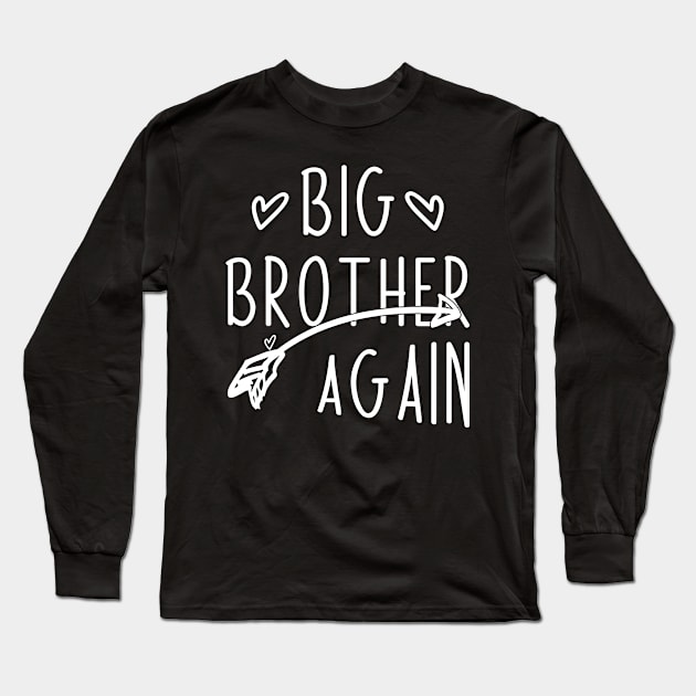 Big Brother Again Boys Long Sleeve T-Shirt by TeeTeeUp